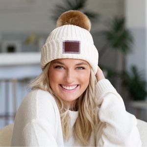 Love Your Melon Pom Beanie